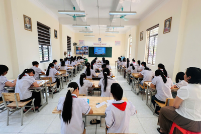 LAN TỎA VẺ ĐẸP TỪ NHỮNG NÉT CHỮ QUA CUỘC THI VIẾT ĐÚNG – VIẾT ĐẸP CẤP TRƯỜNG TẠI TRƯỜNG TIỂU HỌC HẢI ANH