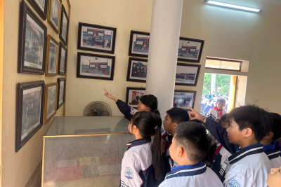 Hướng về cội nguồn – Thắp sáng lòng biết ơn – Tiếp nối truyền thống cha ông của học sinh trường Tiểu học Hải Anh