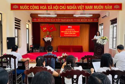 SINH HOẠT CHI BỘ THÁNG 4/2026 – CHI BỘ TRƯỜNG TIỂU HỌC HẢI ANH